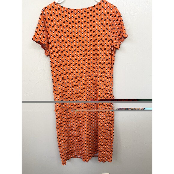 Boden Phoebe Womens 12L Floral Cotton Jersey Short Sleeve Pocket Midi Dress Boho - Picture 8 of 8